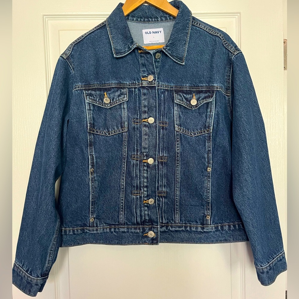 Old Navy Women's Blue Denim Jacket